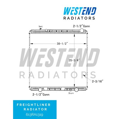 Freightliner Radiator – 2012-2014- Cascadia 