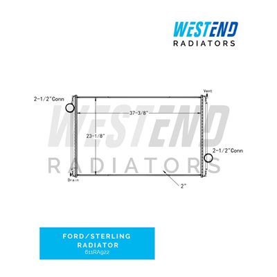 Ford / Sterling Radiator – 1996-2001 various