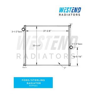 Ford / Sterling Radiator – 1996-2004 various 