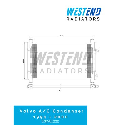 Volvo A / C Condenser 1994 - 2000