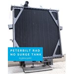 Peterbilt Radiator without Surge Tank