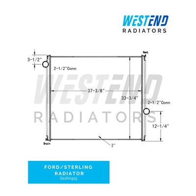 Ford / Sterling Radiator – 1994 -2000 various